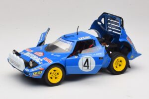 Lancia Stratos HF #4 B. Darniche / A. Mahe Rally Monte Carlo 1979 Solido 1:18 9019 Metalas - nuotrauka 2 iš 8