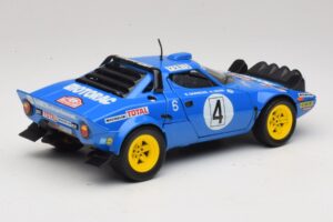 Lancia Stratos HF #4 B. Darniche / A. Mahe Rally Monte Carlo 1979 Solido 1:18 9019 Metalas - nuotrauka 3 iš 8
