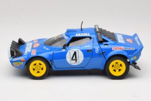 Lancia Stratos HF #4 B. Darniche / A. Mahe Rally Monte Carlo 1979 Solido 1:18 9019 Metalas - nuotrauka 4 iš 8