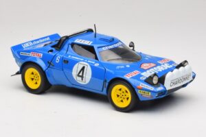 Lancia Stratos HF #4 B. Darniche / A. Mahe Rally Monte Carlo 1979 Solido 1:18 9019 Metalas - nuotrauka 6 iš 8
