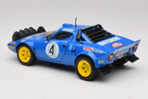 Lancia Stratos HF #4 B. Darniche / A. Mahe Rally Monte Carlo 1979 Solido 1:18 9019 Metalas - nuotrauka 7 iš 8