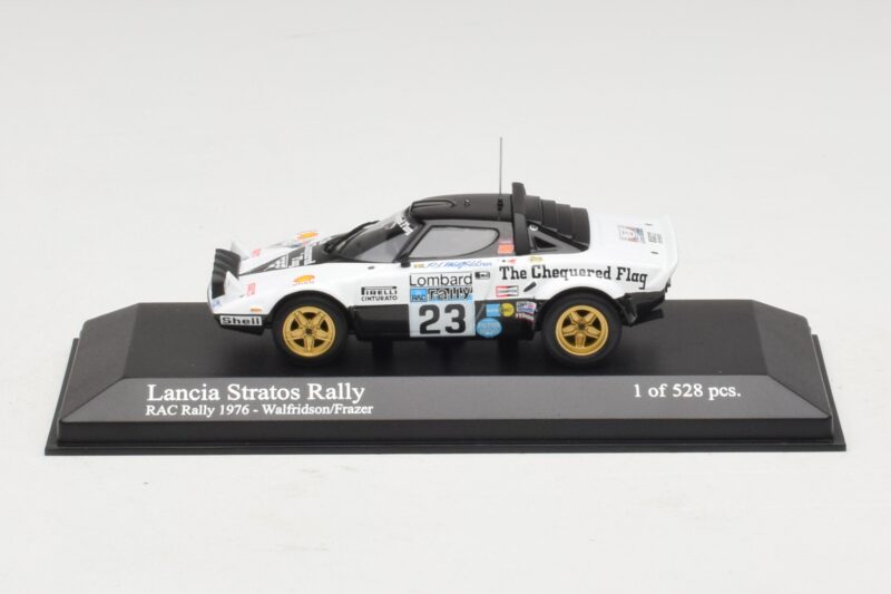 Lancia Stratos Rally #23 Walfridson / Frazer RAC Rally 1976 Minichamps 1:43 Lancia Stratos Rally #23 Walfridson / Frazer RAC Rally 1976 Minichamps 1:43 430761223 Metalas