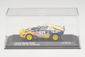 Lancia Stratos Rally #24 F. Tabaton / Radaelli San Remo Rally 1980 Minichamps 1:43 430801224 Metalas - nuotrauka 4 iš 5