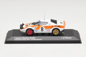 Lancia Stratos Rally #8 Livieratos / Manolis Acropolis Rally 1978 Minichamps 1:43 Lancia Stratos Rally #8 Livieratos / Manolis Acropolis Rally 1978 Minichamps 1:43 430781208 Metalas