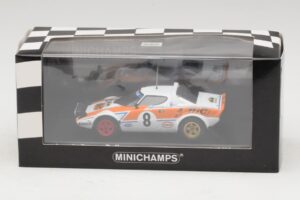 Lancia Stratos Rally #8 Livieratos / Manolis Acropolis Rally 1978 Minichamps 1:43 430781208 Metalas - nuotrauka 5 iš 5