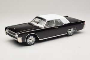 Lincoln Continental Convertible Juodas Bad Boys KK-Scale 1:18 KKDC181521 Metalas - nuotrauka 2 iš 7