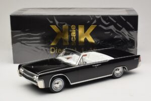 Lincoln Continental Convertible Juodas Bad Boys KK-Scale 1:18 KKDC181521 Metalas - nuotrauka 7 iš 7