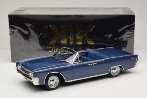 Lincoln Continental Convertible Mėlyna Metalik The Lincoln Lawyer KK-Scale 1:18 KKDC181522 Metalas - nuotrauka 7 iš 7