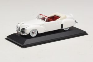 Lincoln Continental Kabrioletas Balta Minichamps 1:43 400082501 Metalas - nuotrauka 2 iš 5