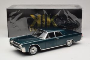 Lincoln Continental Tamsiai Žalia Metalik Matrix Reloaded & Revolutions KK-Scale 1:18 KKDC181481 Metalas - nuotrauka 6 iš 6