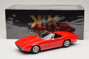 Maserati Ghibli Spyder Raudonas KK-Scale 1:18 KKDC181301 Metalas - nuotrauka 6 iš 6
