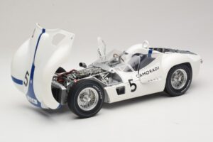 Maserati Tipo 61 #5 Camoradi S. Moss / D. Gurney 1000km Nurburgring Winner 1960 Minichamps 1:12 120601205 Metalas - nuotrauka 2 iš 8