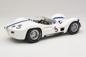 Maserati Tipo 61 #5 Camoradi S. Moss / D. Gurney 1000km Nurburgring Winner 1960 Minichamps 1:12 120601205 Metalas - nuotrauka 3 iš 8