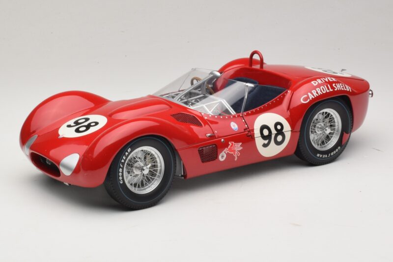 Maserati Tipo 61 #98 C. Shelby Times Mirror GP For Sportscars 1960 Minichamps 1:12 120601298 Metalas
