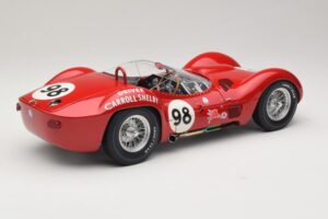 Maserati Tipo 61 #98 C. Shelby Times Mirror GP For Sportscars 1960 Minichamps 1:12 120601298 Metalas - nuotrauka 4 iš 8