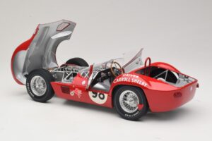 Maserati Tipo 61 #98 C. Shelby Times Mirror GP For Sportscars 1960 Minichamps 1:12 120601298 Metalas - nuotrauka 5 iš 8