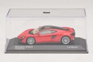 McLaren 570GT Vermillion Red Minichamps 1:43 537154522 Metalas - nuotrauka 4 iš 5