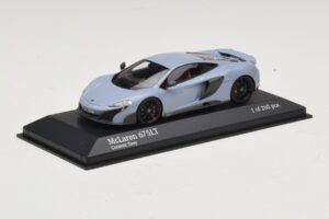 McLaren 675LT Ceramic Grey Minichamps 1:43 537154420 Metalas - nuotrauka 2 iš 5