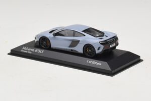 McLaren 675LT Ceramic Grey Minichamps 1:43 537154420 Metalas - nuotrauka 3 iš 5