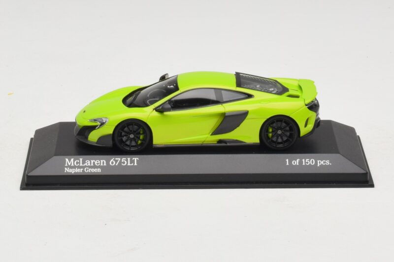 McLaren 675LT Napier Green Minichamps 1:43 537154422 Metalas