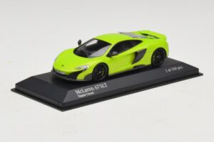 McLaren 675LT Napier Green Minichamps 1:43 537154422 Metalas - nuotrauka 2 iš 5