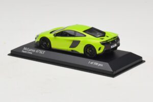 McLaren 675LT Napier Green Minichamps 1:43 537154422 Metalas - nuotrauka 3 iš 5