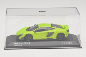 McLaren 675LT Napier Green Minichamps 1:43 537154422 Metalas - nuotrauka 4 iš 5