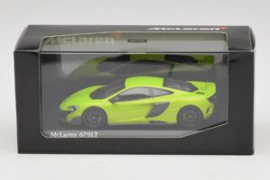 McLaren 675LT Napier Green Minichamps 1:43 537154422 Metalas - nuotrauka 5 iš 5