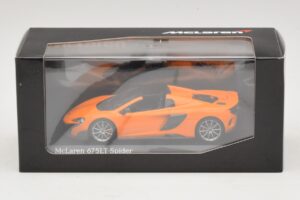 McLaren 675LT Spider Oranžinis Minichamps 1:43 537154431 Metalas - nuotrauka 5 iš 5