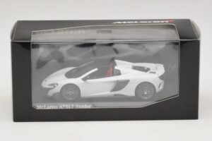 McLaren 675LT Spider Silica White Minichamps 1:43 537154432 Metalas - nuotrauka 5 iš 5