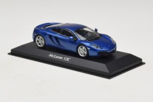 McLaren MP4-12C Blue Metallic Maxichamps 1:43 940133021 Metalas - nuotrauka 3 iš 5