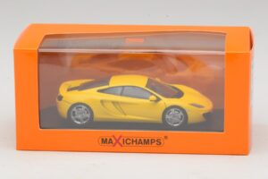 McLaren MP4-12C Geltonas Maxichamps 1:43 940133020 Metalas - nuotrauka 5 iš 5