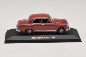 Mercedes 180 W120 Raudonas Maxichamps 1:43 940033101 Metalas