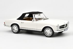 Mercedes 230 SL W113 Pagoda Baltas Norev 1:12 123800 Metalas - nuotrauka 3 iš 3