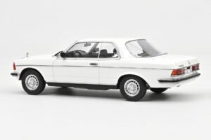 Mercedes 280 CE C123 Classic White Norev 1:18 183986 Metalas - nuotrauka 2 iš 2