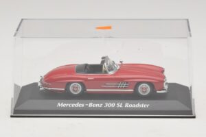 Mercedes 300 SL W198 Roadster Raudonas Maxichamps 1:43 940039031 Metalas - nuotrauka 4 iš 5
