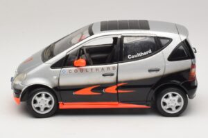 Mercedes A-Class W168 D. Coulthard Sidabrinė Maisto 1:18 35841 Metalas - nuotrauka 4 iš 8