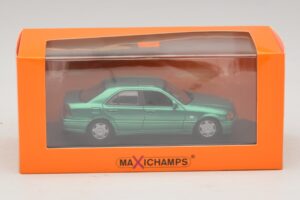 Mercedes C-Class W202 Žalia Metalik Maxichamps 1:43 940037061 Metalas - nuotrauka 5 iš 5