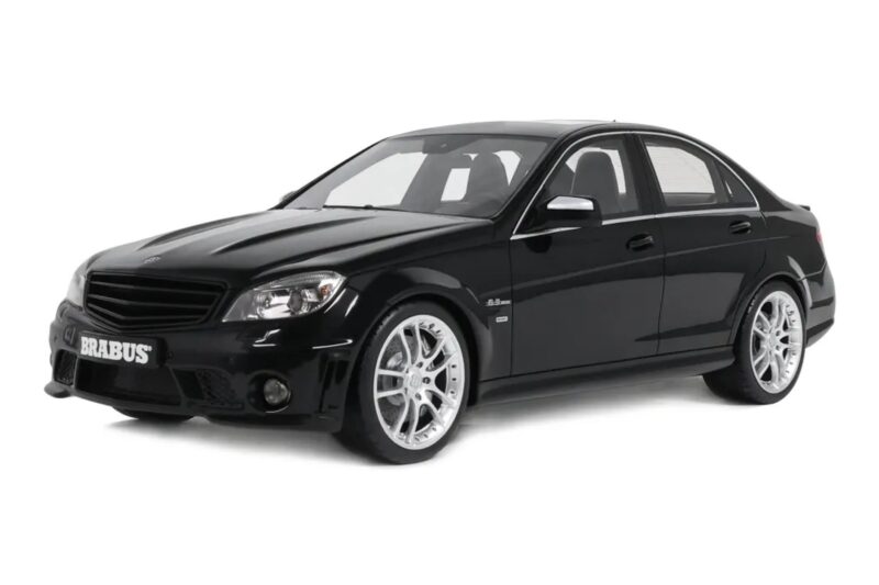 Mercedes C63 AMG W204 Brabus B63S Obsidian Black GT Spirit 1:18 GT582 Derva