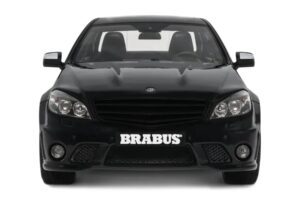 Mercedes C63 AMG W204 Brabus B63S Obsidian Black GT Spirit 1:18 GT582 Derva - nuotrauka 4 iš 5