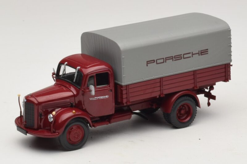 Mercedes L3500 Platforma Porsche Minichamps 1:43 439350027 Metalas
