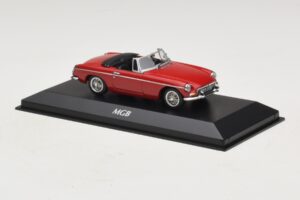 MG MGB Mk1 Raudonas Maxichamps 1:43 940131030 Metalas - nuotrauka 3 iš 5