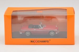 MG MGB Mk1 Raudonas Maxichamps 1:43 940131030 Metalas - nuotrauka 5 iš 5