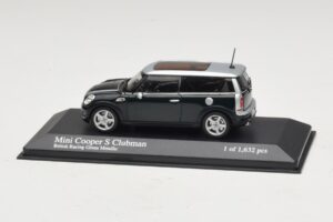 Mini Cooper S Clubman R55 Žalias Sidabrinis Minichamps 1:43 Mini Cooper S Clubman R55 Žalias Sidabrinis Minichamps 1:43 431138670 Metalas