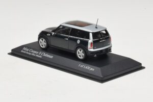 Mini Cooper S Clubman R55 Žalias Sidabrinis Minichamps 1:43 431138670 Metalas - nuotrauka 3 iš 5