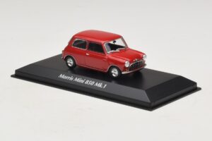 Morris Mini 850 Mk1 Raudonas Maxichamps 1:43 940138600 Metalas - nuotrauka 3 iš 5