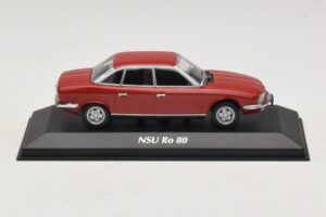 NSU Ro 80 Raudonas Maxichamps 1:43 940015402 Metalas