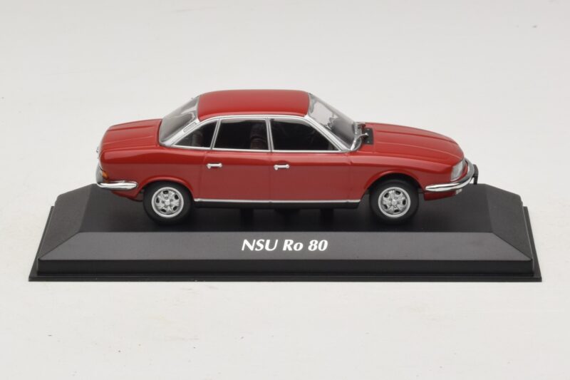 NSU Ro 80 Raudonas Maxichamps 1:43 940015402 Metalas