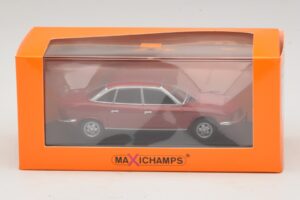 NSU Ro 80 Raudonas Maxichamps 1:43 940015402 Metalas - nuotrauka 5 iš 5