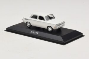 NSU TT Baltas Maxichamps 1:43 940015300 Metalas - nuotrauka 3 iš 5
